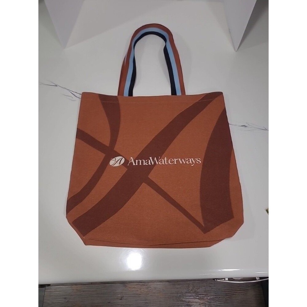 Canvas Tote Bag AmaWaterways New 100% Recycled Cotton Beautiful Bag Bags Bin